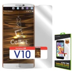 SGLGV10 - Cellet Premium Tempered Glass Screen Protector For LG V10 (0.3mm)