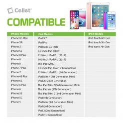 GoCellet Full Catalog PAPP8H34BK - MFI Certified Lightning Car Charger 3.4 Amp With USB Port 18 GoCellet Full Catalog PAPP8H34BK - MFI Certified Lightning Car Charger 3.4 Amp With USB Port