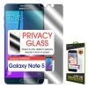 SYSAMN5 - Cellet Premium Tempered Privacy Glass Screen Protector For Samsung Galaxy Note 5 (0.8mm) Full Catalog