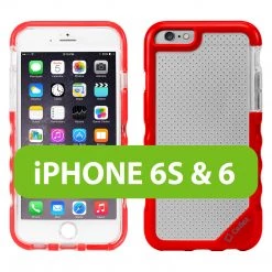 CIPH612RD - Cellet Dura Series Shockproof Flexi Case For IPhone 6 / 6s - Red Full Catalog
