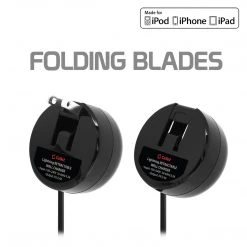 Full Catalog TCAPP8R24 - IPhone Charger, Cellet High Power 2.4A /12W Apple MFI Certified Retractable Lightning Home Charger For IPad, IPhone, IPad