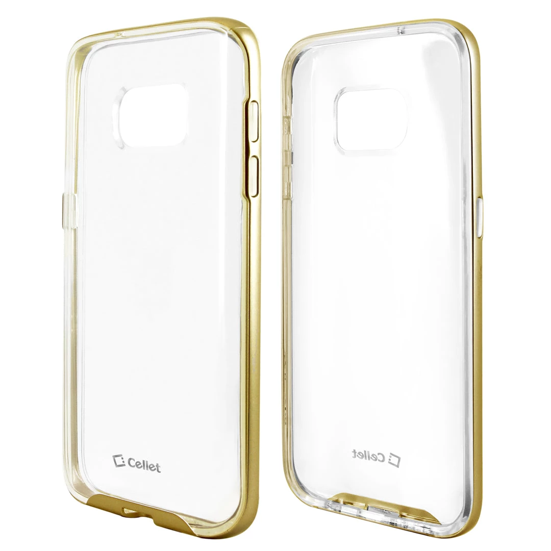 CCSAMS71GL - CELLET CHROME GOLD TPU/PC CASE S7 2 CCSAMS71GL - CELLET CHROME GOLD TPU/PC CASE S7