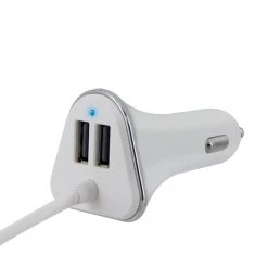 Cellet Full Catalog PBACK4WT - 4 PORT PASSANGER CAR CHARGER 9.6A WHITE