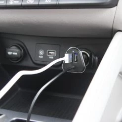 Cellet Full Catalog PBACK4WT - 4 PORT PASSANGER CAR CHARGER 9.6A WHITE