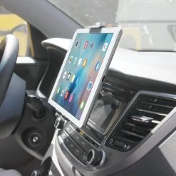 Cellet Full Catalog PHCDTAB- Universal CD Slot Insert Phone & Tablet Mount, Adjustable Rotating 360 Cradle