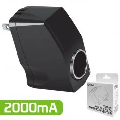 FM1500 - Cellet Universal 2000mA Output AC Wall To DC Car Cigarette Lighter Port Power Converter Female Adapter Full Catalog