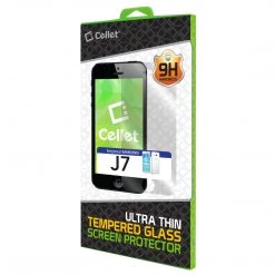 SGSAMJ7 - Samsung J7 Protector, Premium Ultra-Thin Tempered Glass Screen Protector For Samsung J7 (0.3mm) By Cellet Full Catalog