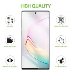 GoCellet STSAMN10 - Full Coverage Flexible TPU Screen Protector Cover- Samsung Galaxy Note 10 Full Catalog
