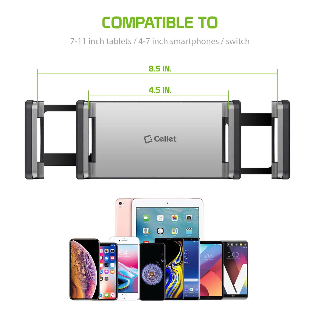 PHX100 - IPad/Tablet Holder, Cellet Gooseneck Tablet & Smartphone Desktop Mount With Spring Grips (Fits Devices 4.75-9 Inches) Full Catalog 4 PHX100 - IPad/Tablet Holder, Cellet Gooseneck Tablet & Smartphone Desktop Mount With Spring Grips (Fits Devices 4.75-9 Inches) Full Catalog