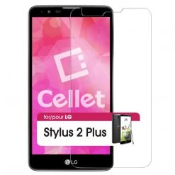 Full Catalog SGLGGSTY2P - LG Stylus 2 Plus Tempered Glass Screen Protector, Cellet 0.33mm Premium Tempered Glass Screen Protector For LG Stylus 2 Plus (9H Hardness)