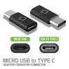 Full Catalog CNMICCBK - Cellet Micro USB To USB-C Adapter Converter Connector - Black
