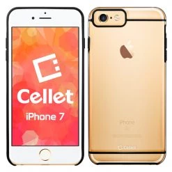 Cellet CCIPH7BK - PC+TPU BLACK CLEAR CASE IPHONE SE 2020 / 8 / 7