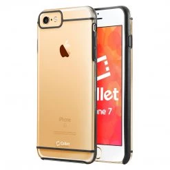 Cellet CCIPH7BK - PC+TPU BLACK CLEAR CASE IPHONE SE 2020 / 8 / 7