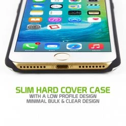 Cellet CCIPH7BK - PC+TPU BLACK CLEAR CASE IPHONE SE 2020 / 8 / 7