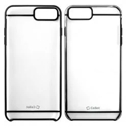 Cellet CCIPH7BK - PC+TPU BLACK CLEAR CASE IPHONE SE 2020 / 8 / 7