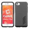 Cellet CCIPH7P5GY - IPhone 7/ 8 Plus Dual Layer Anti-Slip Aviator Series Heavy Duty Phone Case - Space Gray/Black Full Catalog