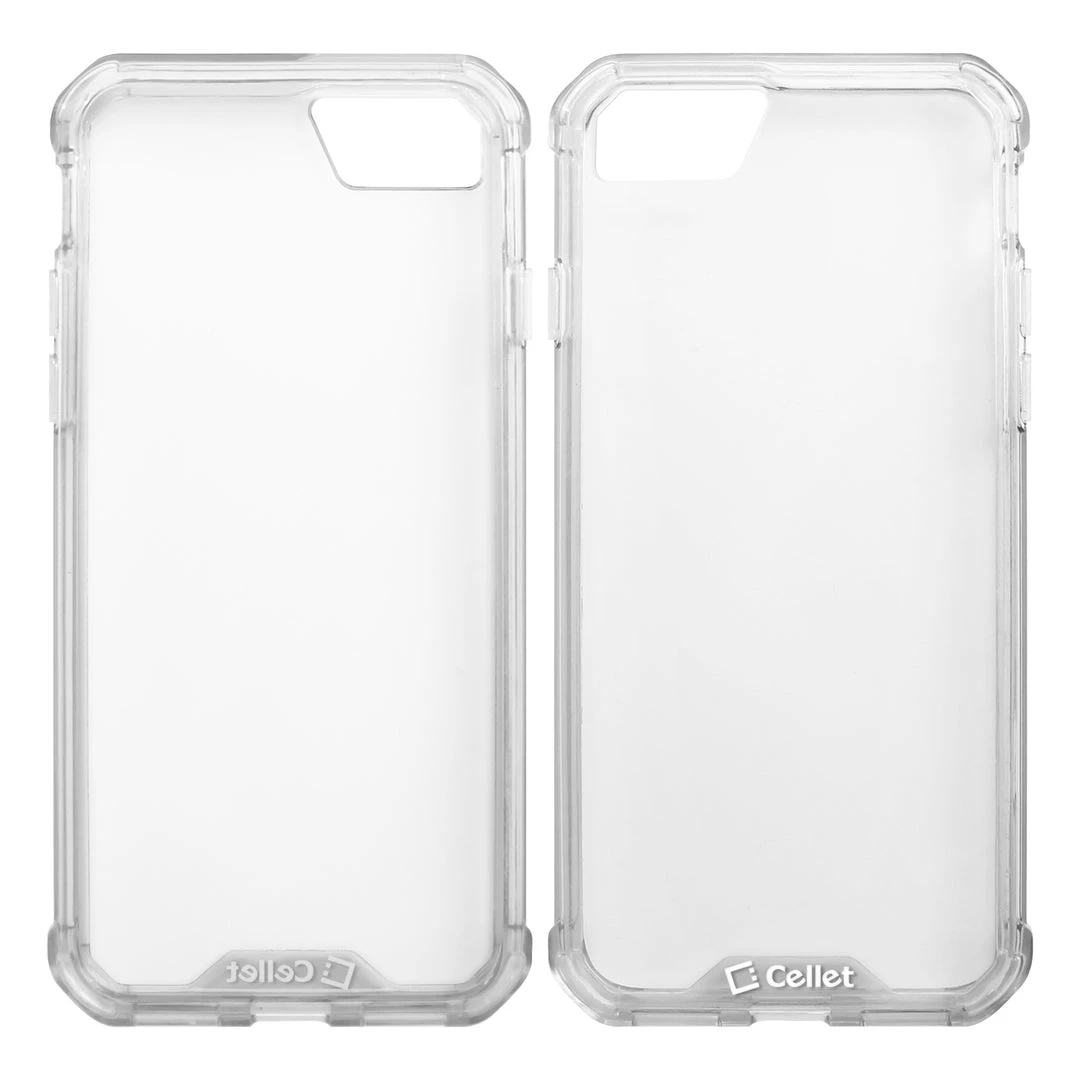 Cellet CCIPH76CL - IPhone SE 2020 / 8 / 7 Heavy Duty HD Clear Ultra Slim Hybrid Phone Case - Clear 5 Cellet CCIPH76CL - IPhone SE 2020 / 8 / 7 Heavy Duty HD Clear Ultra Slim Hybrid Phone Case - Clear
