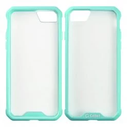 Cellet Full Catalog CCIPH7P6GR - IPhone 7/ 8 Plus Heavy Duty HD Clear Ultra Slim Hybrid Phone Case - Green/Clear