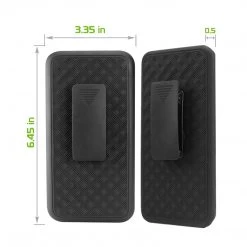 Full Catalog HLIPH7P - IPhone 8Plus, 7Plus, 6S Plus, & 6Plus Case, Cellet Shell Holster Kickstand Case With Spring Belt Clip For Apple IPhone 8Plus, 7Plus, 6S Plus, & 6Plus