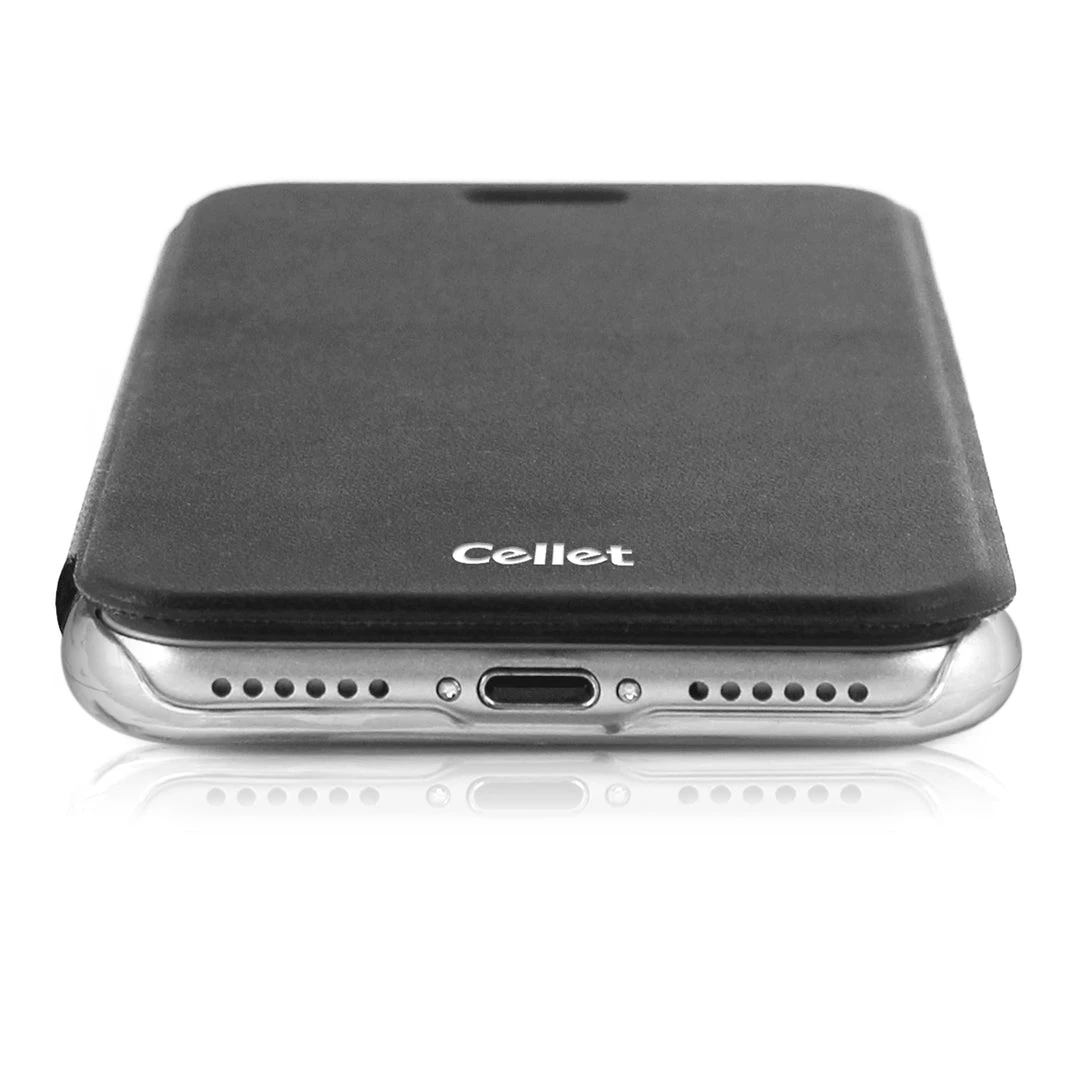 CCIPH74BK - IPhone SE 2020 / 8 / 7 Folio Case, Cellet Folio Case With Credit Card Slot For IPhone 8/7 6 CCIPH74BK - IPhone SE 2020 / 8 / 7 Folio Case, Cellet Folio Case With Credit Card Slot For IPhone 8/7