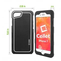 CCIPH72BK - IPhone SE 2020 / 8 / 7 Case, Cellet Xtreme Silicon Case For Apple IPhone 8/7