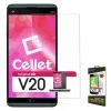 SGLGV20 - LG V20 Tempered Glass Screen Protector, Cellet 0.33mm Premium Tempered Glass Screen Protector For LG V20 (9H Hardness)