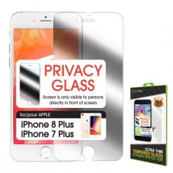 Full Catalog SYIPH7P - Privacy Tempered Glass Screen Protector For Apple IPhone 8Plus And IPhone 7Plus (0.8mm) By Cellet