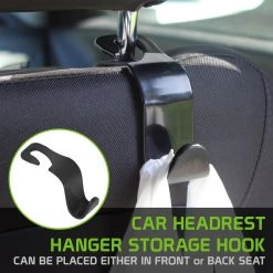 Cellet HOOK20 - Car Hooks, CyonGear Universal Car Headrest Hanger Storage Hook Full Catalog