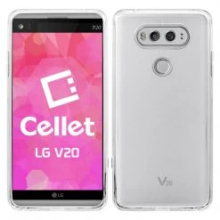 CCLGV20CL - Cellet Clear Shock Absorbent TPU / PC Case For LG V20