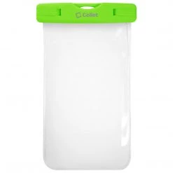 WATER1GR - Cellet Universal IPX8 Waterproof Case For Apple IPhone 7 Plus, 6s Plus, Samsung Galaxy S7 Edge, Large Smartphones, Digital Cameras, MP3 Players And More - Green Full Catalog