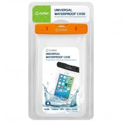 WATER1OR - Cellet Universal IPX8 Waterproof Case For Apple IPhone 7 Plus, 6s Plus, Samsung Galaxy S7 Edge, Large Smartphones, Digital Cameras, MP3 Players And More - Orange