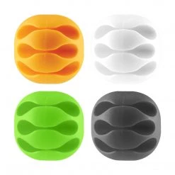 Cellet AC943 - Multi-Purpose Self Adhesive Cable Management Clip Organizer - 4 Pack Full Catalog