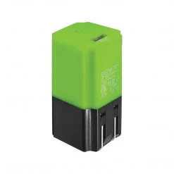 GoCellet BA2600GR - Combo Wall/Home Folding Blades Charger & Power Bank (2600 MAh)- Portable Charger -Green Full Catalog