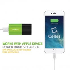 GoCellet BA2600GR - Combo Wall/Home Folding Blades Charger & Power Bank (2600 MAh)- Portable Charger -Green Full Catalog