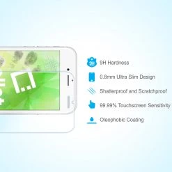 SAIPH7 - Anti-Glare Tempered Glass Screen Protector For IPhone SE 2020, 8, 7, 6 By Cellet Full Catalog