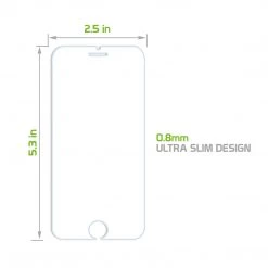 SAIPH7 - Anti-Glare Tempered Glass Screen Protector For IPhone SE 2020, 8, 7, 6 By Cellet Full Catalog