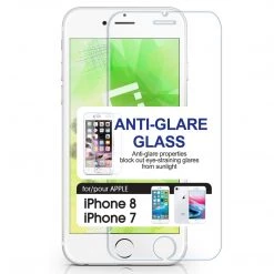 SAIPH7 - Anti-Glare Tempered Glass Screen Protector For IPhone SE 2020, 8, 7, 6 By Cellet Full Catalog