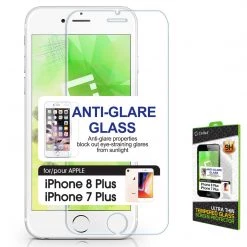 Full Catalog SAIPH7P - Anti-Glare Tempered Glass Screen Protector For IPhone7 Plus By Cellet