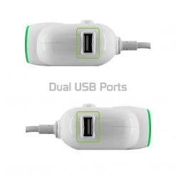 PBACK3WT - Cellet Dual USB Port & 3 Cigarette Port Car Charger For Android & Apple Devices - White Full Catalog 15 PBACK3WT - Cellet Dual USB Port & 3 Cigarette Port Car Charger For Android & Apple Devices - White Full Catalog
