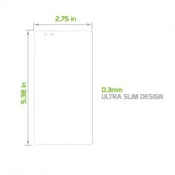 Full Catalog SGLGXPOWE - Cellet 0.3mm Premium Tempered Glass Screen Protector For LG XPower (9H Hardness) - By Cellet