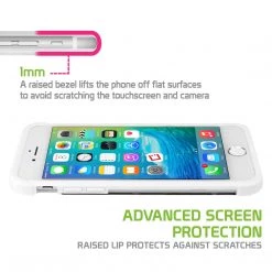 Cellet Full Catalog CCIPH78BK - IPhone SE 2020 / 8 / 7 Heavy Duty Action Series Proguard Case - Black/ Transparent