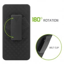 HLSAMS8 - Samsung Galaxy S8 Combo Holster, Holster Shell + Holster + Kickstand Combo Case For Cellet Shell Full Catalog