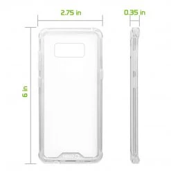 Cellet CCSAMS8CL - Samsung Galaxy S8 Hybrid Transparent Phone Case Ultra Slim Fit Full Catalog