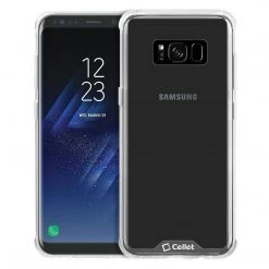 Cellet CCSAMS8CL - Samsung Galaxy S8 Hybrid Transparent Phone Case Ultra Slim Fit Full Catalog
