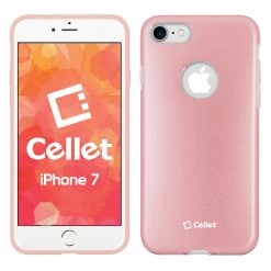 Cellet CCIPH7RG - Apple IPhone SE 2020 / 8 / 7 Matte Metallic Case (Built-in Metal Plate, Works With Magnetic Phone Holder) - Rose Gold Full Catalog