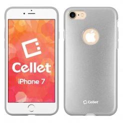 Cellet CCIPH7SL - Apple IPhone SE 2020 / 8 / 7 Matte Metallic Case (Built-in Metal Plate, Works With Magnetic Phone Holder) -Silver 11 Cellet CCIPH7SL - Apple IPhone SE 2020 / 8 / 7 Matte Metallic Case (Built-in Metal Plate, Works With Magnetic Phone Holder) -Silver