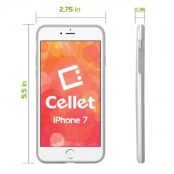 Cellet CCIPH7SL - Apple IPhone SE 2020 / 8 / 7 Matte Metallic Case (Built-in Metal Plate, Works With Magnetic Phone Holder) -Silver 12 Cellet CCIPH7SL - Apple IPhone SE 2020 / 8 / 7 Matte Metallic Case (Built-in Metal Plate, Works With Magnetic Phone Holder) -Silver