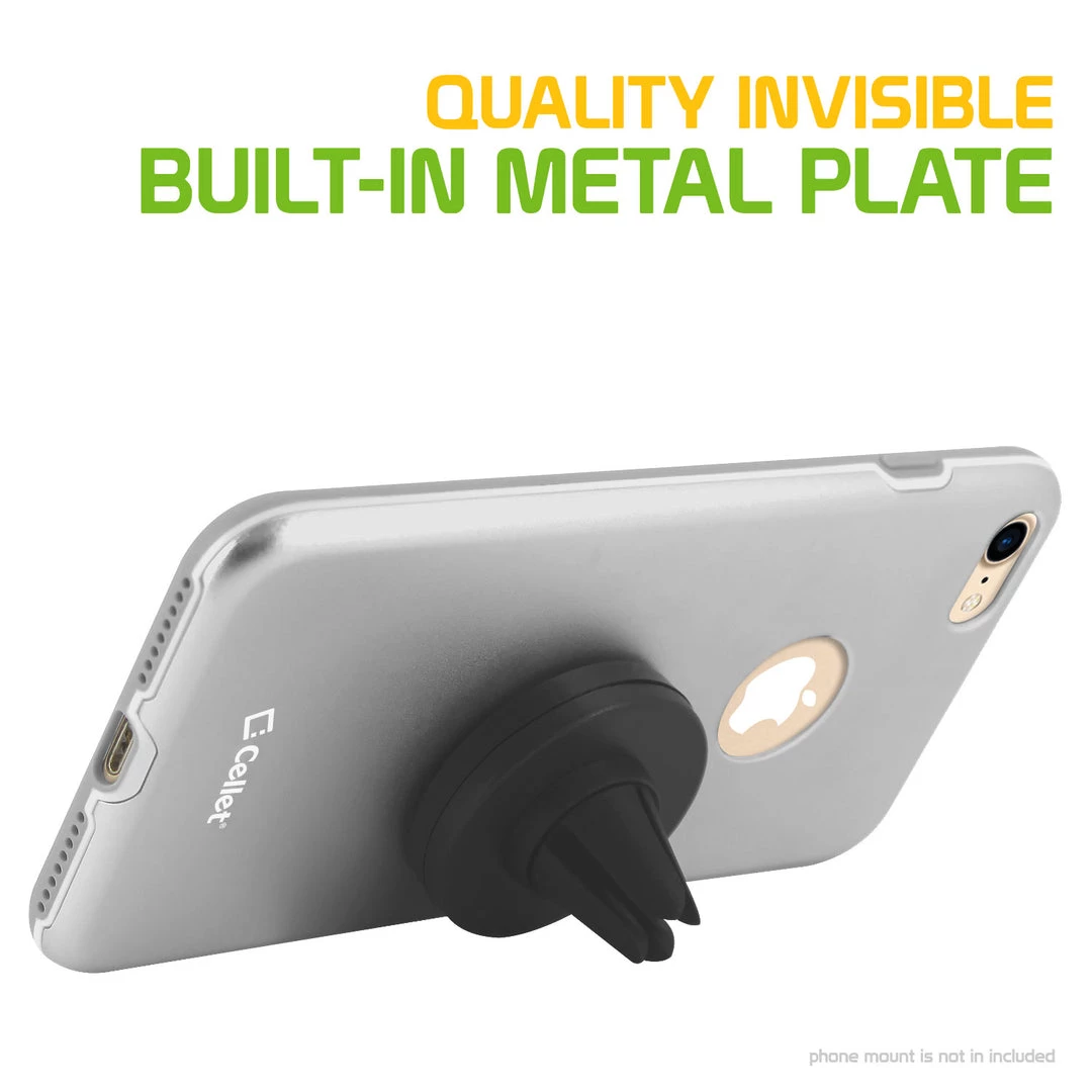 Cellet CCIPH7SL - Apple IPhone SE 2020 / 8 / 7 Matte Metallic Case (Built-in Metal Plate, Works With Magnetic Phone Holder) -Silver 7 Cellet CCIPH7SL - Apple IPhone SE 2020 / 8 / 7 Matte Metallic Case (Built-in Metal Plate, Works With Magnetic Phone Holder) -Silver