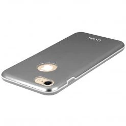 Cellet Full Catalog CCIPH7GY - Apple IPhone SE 2020 / 8 / 7 Matte Metallic Case (Built-in Metal Plate, Works With Magnetic Phone Holder) - Gray