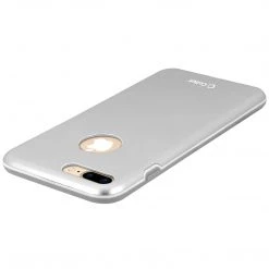 Cellet Full Catalog CCIPH7PSL - Apple IPhone 7/ 8 Plus Matte Metallic Case (Built-in Metal Plate, Works With Magnetic Phone Holder) -Silver